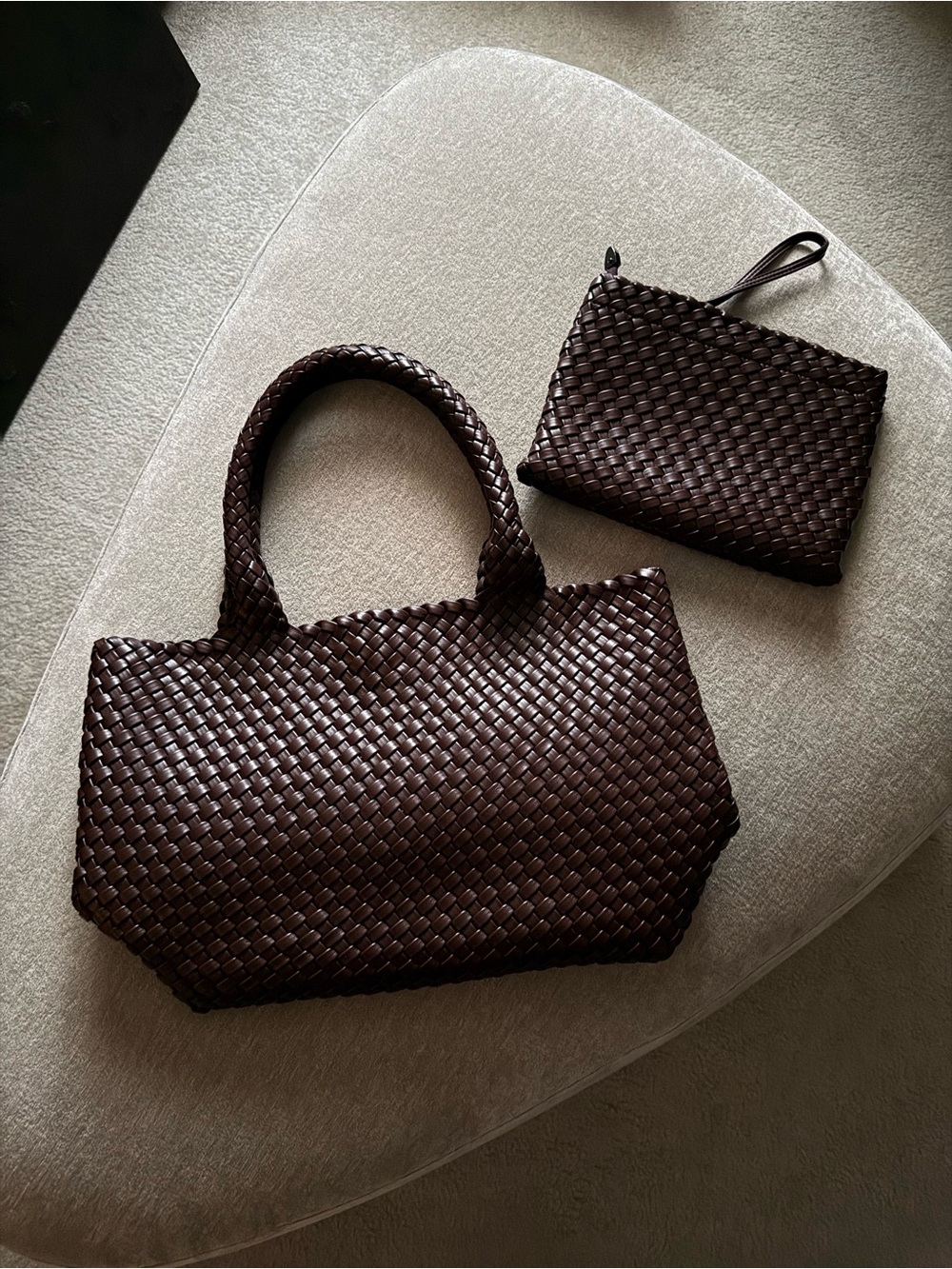 Tote Bag with Wristlet 🤎